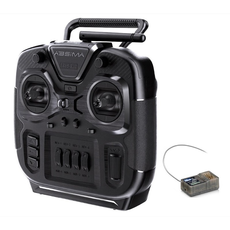 6-Channel Stick Type Radio Set "SR6S-EVO" 2.4GHz - 2*RX