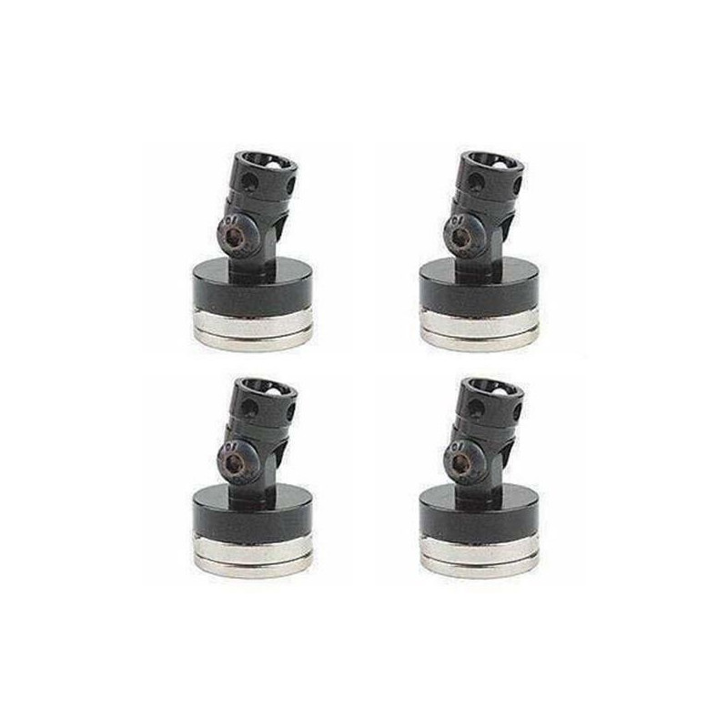 Magnetic body mount system, black (single post)