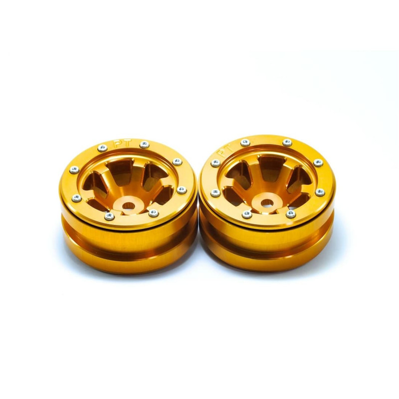 Beadlock Wheels PT- Claw Gold/Gold 1.9