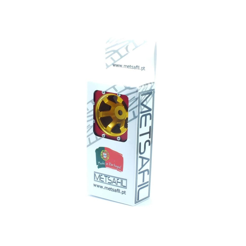 Beadlock Wheels PT- Claw Gold/Red 1.9