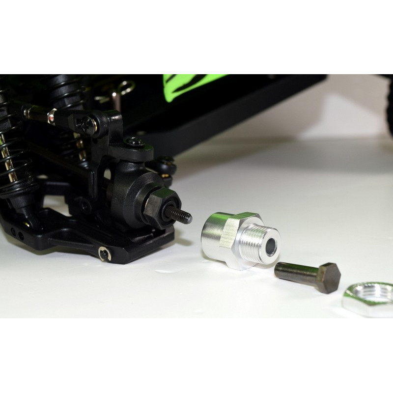 1:10 Alu. 12mm to 17mm extension rims hub