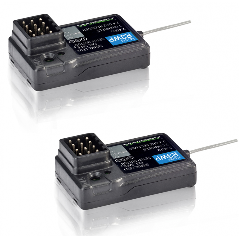 3-Channel Radio "CR3P" 2.4GHz incl. 2 Receiver