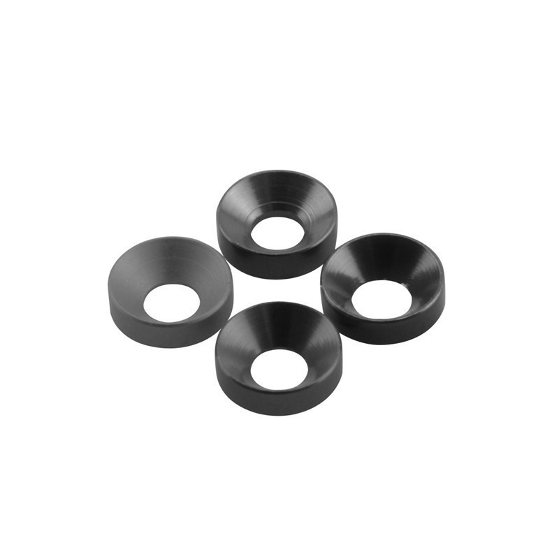 Cone Washer 3x6.9x2mm - Grey (6pcs)