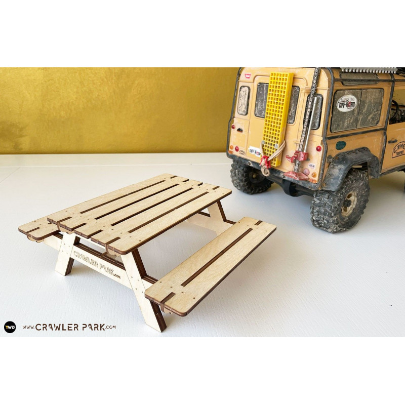 Picnic Table 1/10 Scale Crawler Park