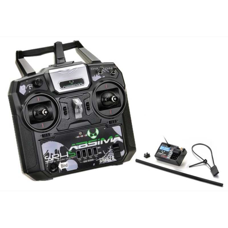 4-Channel Stick Radio "SR4S" 2.4GHz incl. Receiver