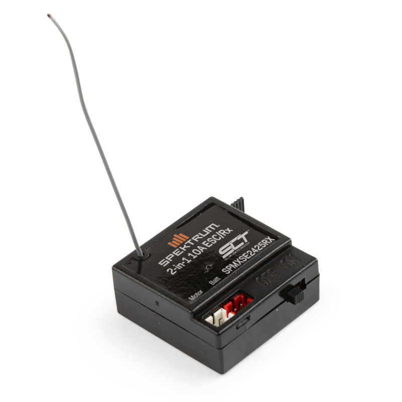 10 Amp Brushed 2-in-1 ESC - SLT Receiver Combo