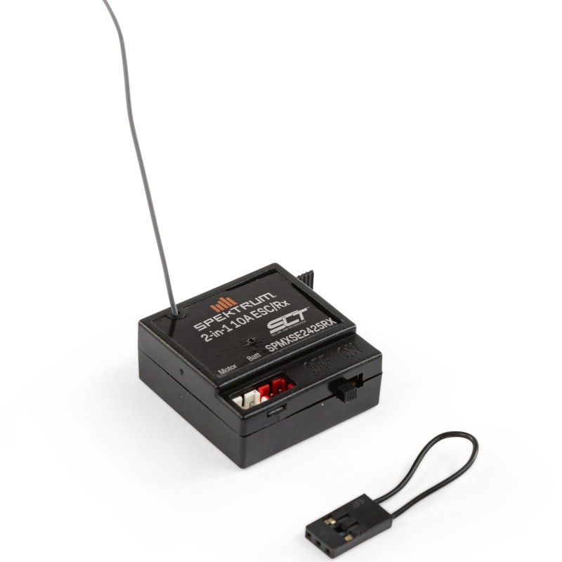 10 Amp Brushed 2-in-1 ESC - SLT Receiver Combo