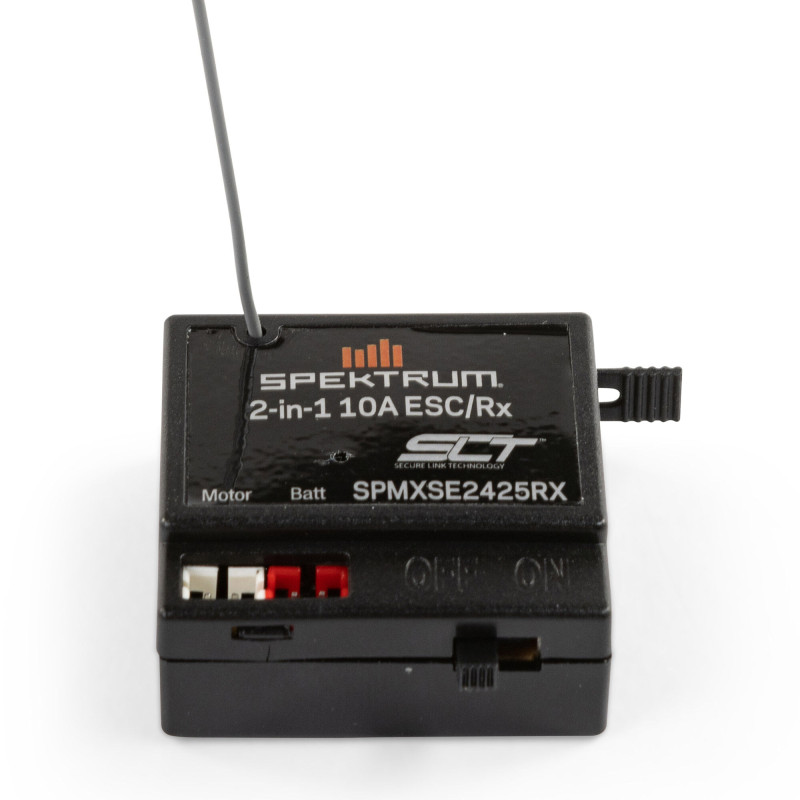 10 Amp Brushed 2-in-1 ESC - SLT Receiver Combo