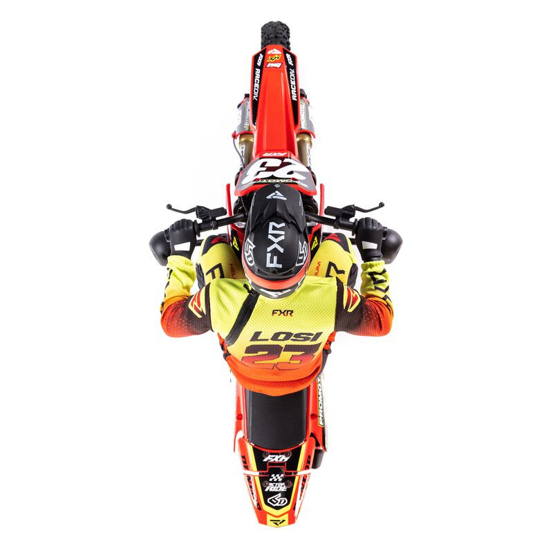 1-4 Promoto-MX FXR 2S RTR Brushless Motorcycle Red