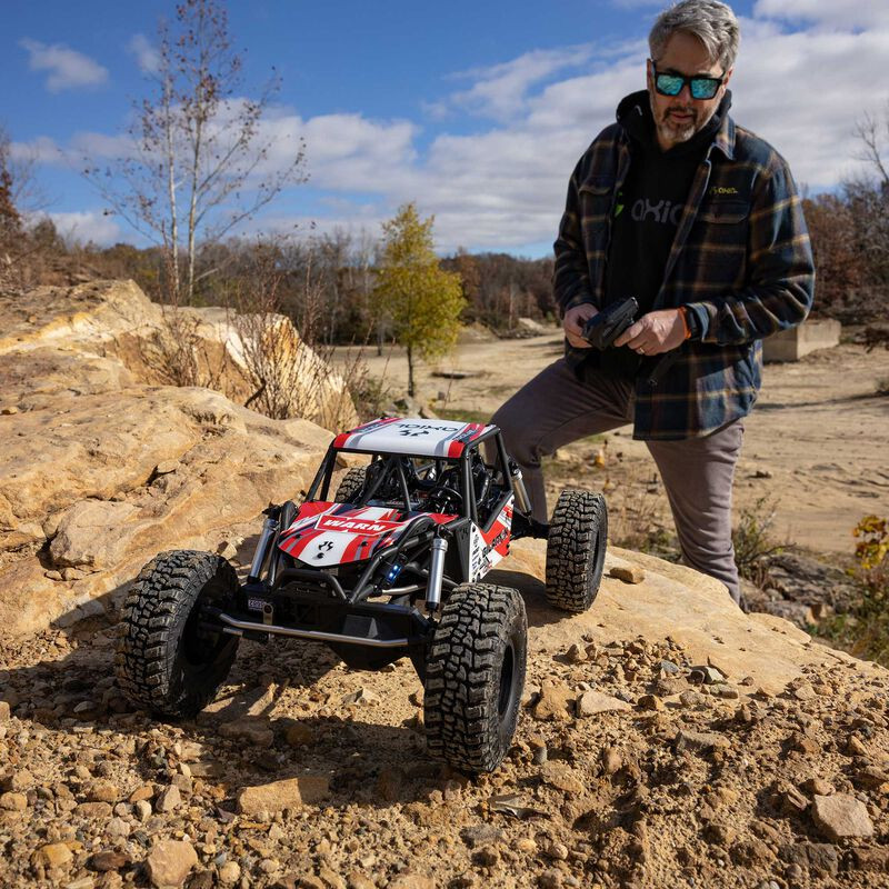 1-8 AXP8 Gilamon 2.2 4X4 RTR Brushed Trail Buggy Red