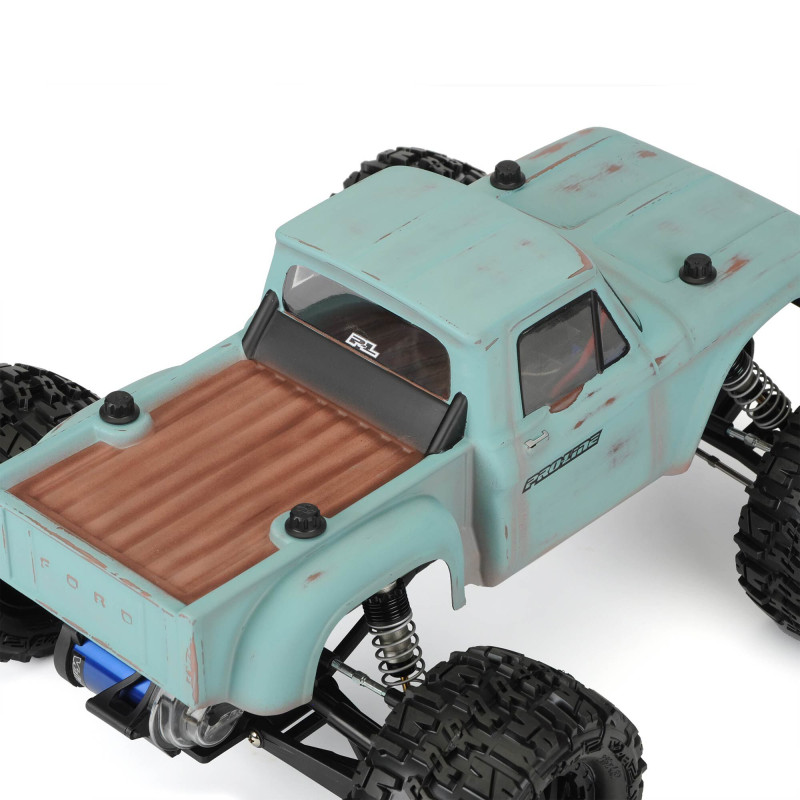 1-10 1966 Ford F-100 Clear Body: Stampede