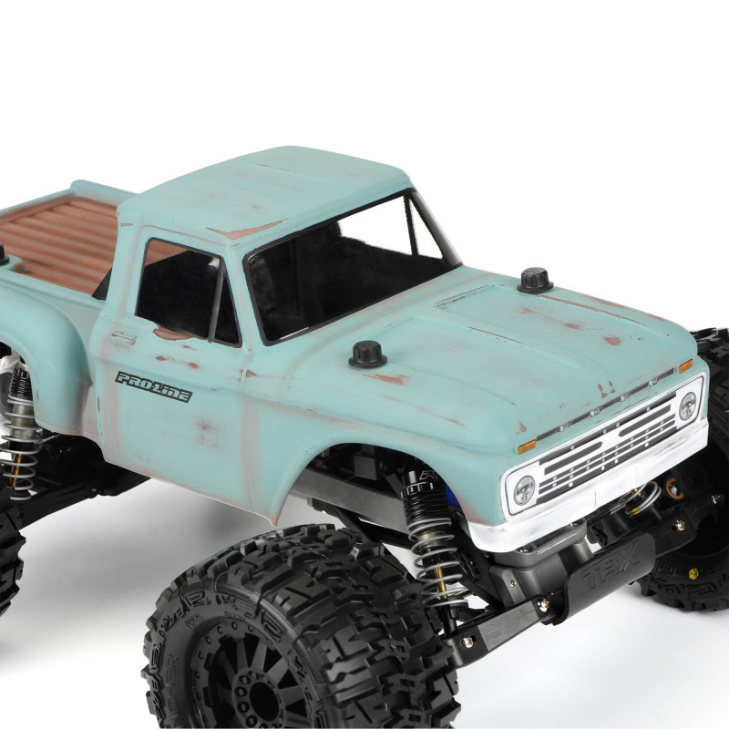 1-10 1966 Ford F-100 Clear Body: Stampede