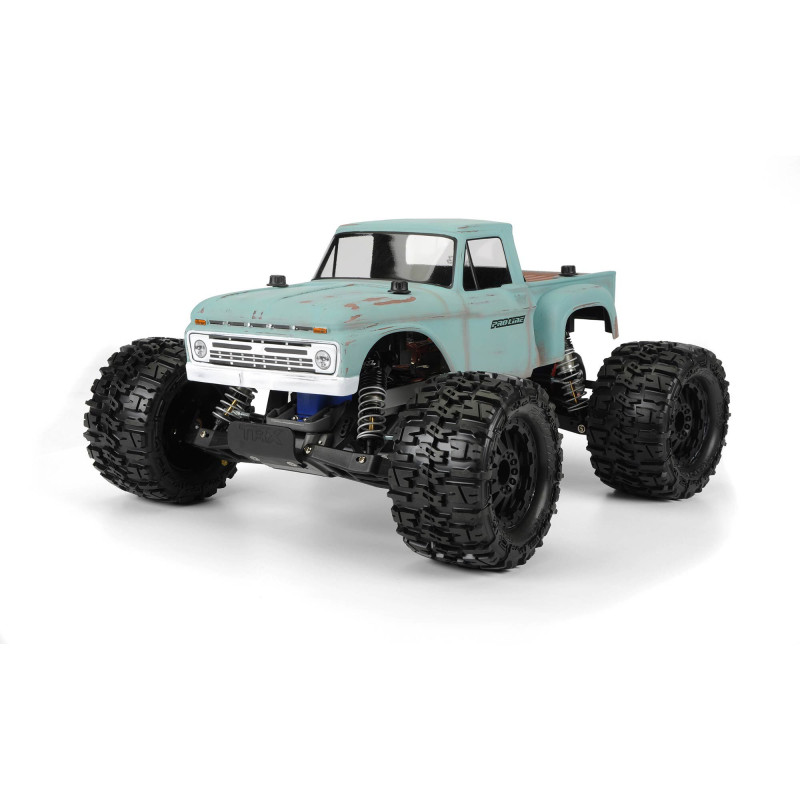 1-10 1966 Ford F-100 Clear Body: Stampede