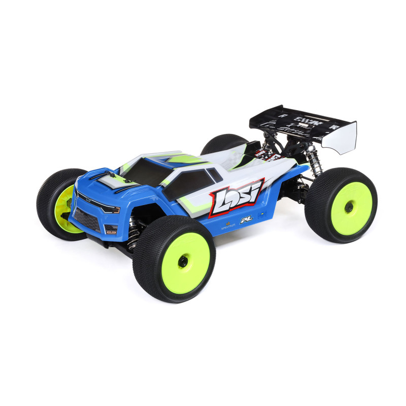1-8 8IGHT-XTE 4S 4X4 RTR Brushless Race Truggy Clear