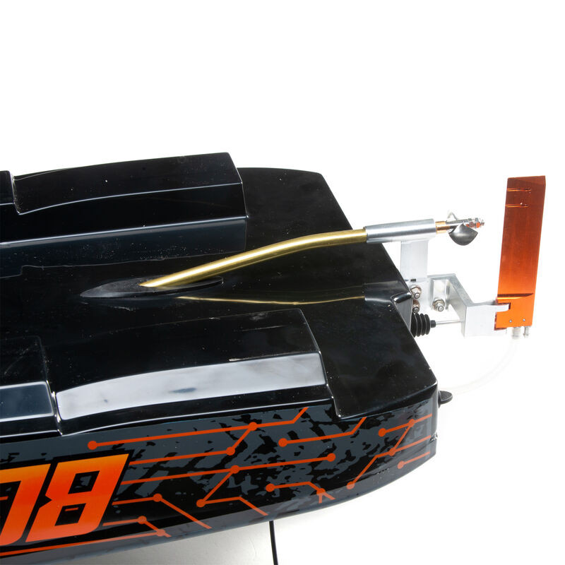 Blackjack 42" 8S Brushless Catamaran RTR: Black-Orange