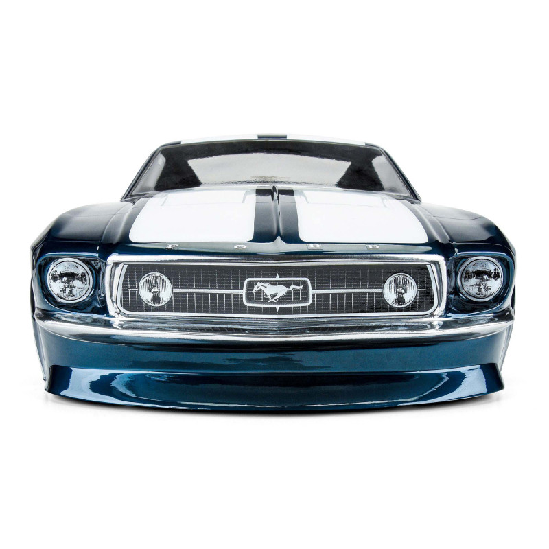 1-10 1967 Ford Mustang Clear Body: Drag Car