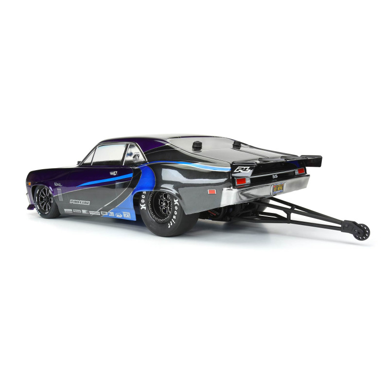1-10 1969 Chevrolet Nova Clear Body: Drag Car