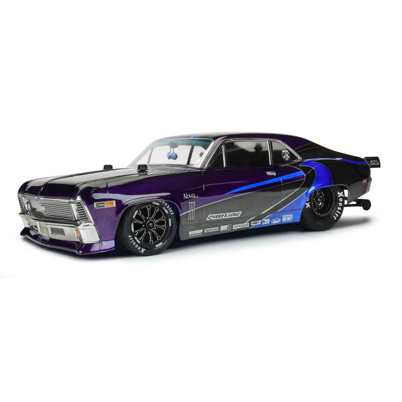 1-10 1969 Chevrolet Nova Clear Body: Drag Car