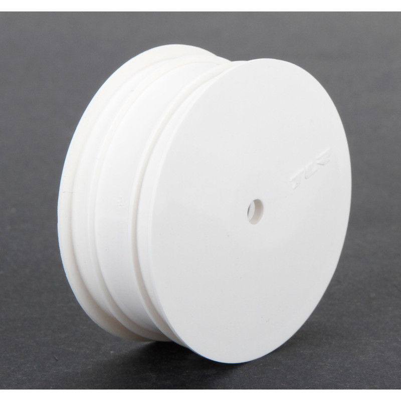 1-10 Front Buggy 2.2 Wheels 12mm Hex White (2): 22 3.0