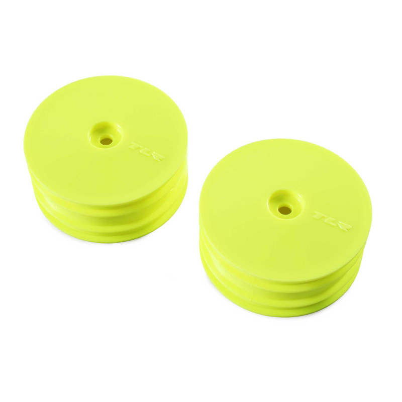 1-10 Front Buggy 2.2 Wheels 12mm Hex Yellow (2): 22X-4