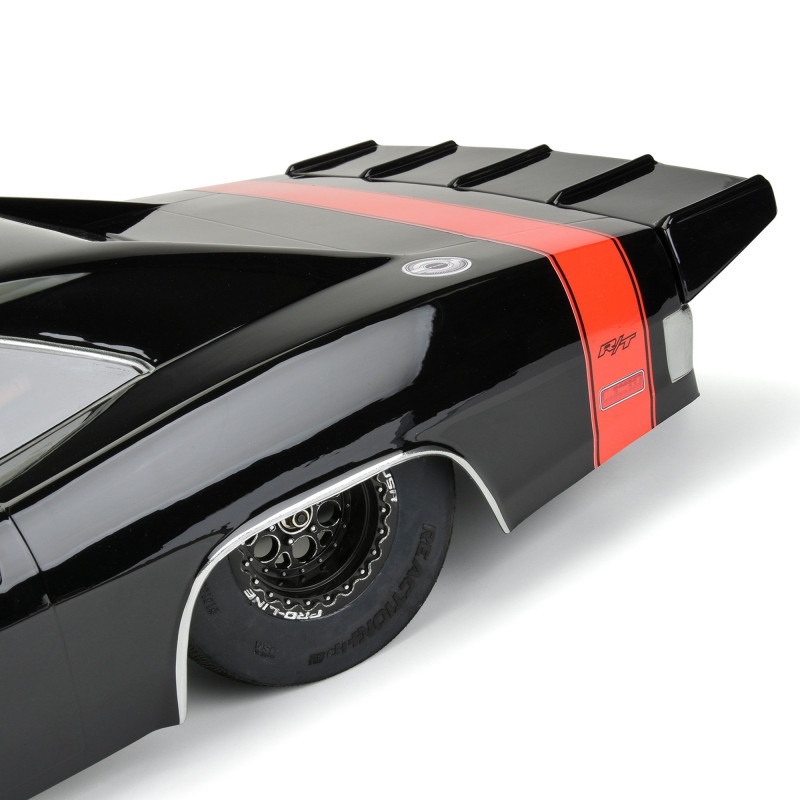1-10 1970 Dodge Charger Clear Body: Drag Car