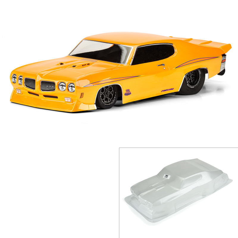 1-10 1970 Pontiac GTO Judge Clear Body: Drag Car