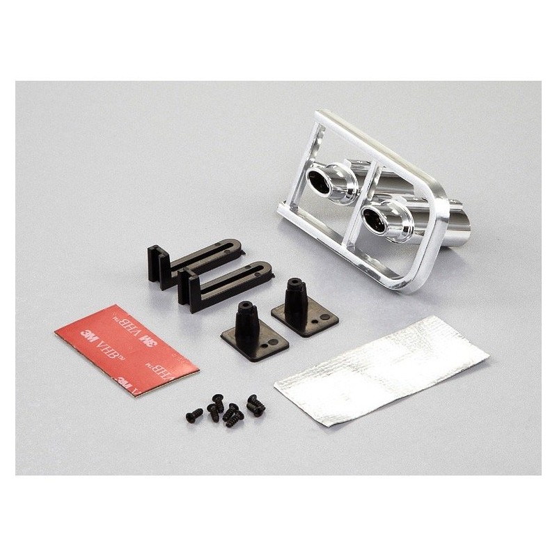 1-10 Single Exhaust Pipe - oval