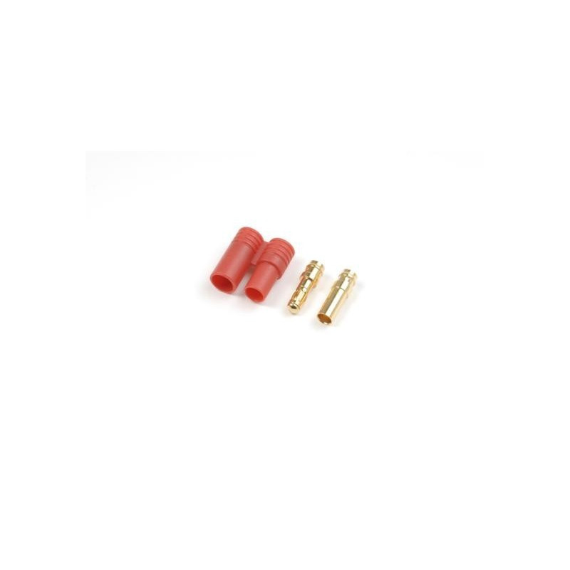 3.5mm Gold connector with plastic housing (4pcs)