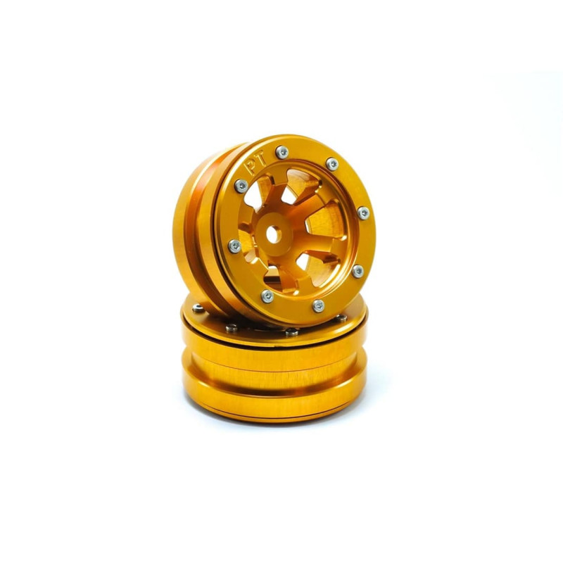 Beadlock Wheels PT- Claw Gold/Gold 1.9