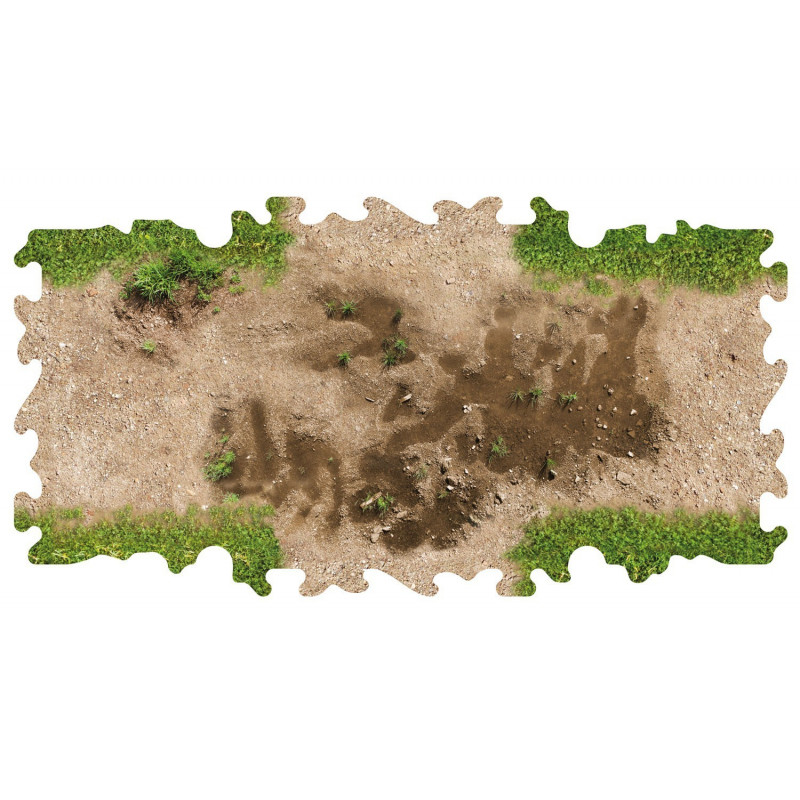 2x Crossing with puddle of water for 1/24 RC Crawler park ci