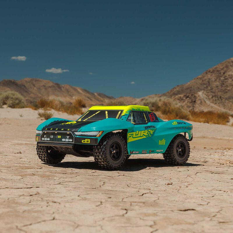 1-10 FURY 223S BLX Brushless 2WD Short Course Truck RTR with DSC Green