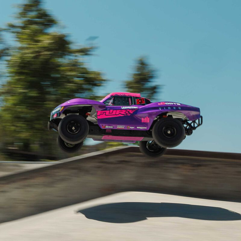 1-10 FURY 223S BLX Brushless 2WD Short Course Truck RTR with DSC Purple