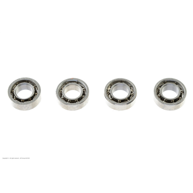 Revtec - Ball Bearing - Chrome Steel - ABEC 3 - 3X6X2 - MR63 - 4 pcs