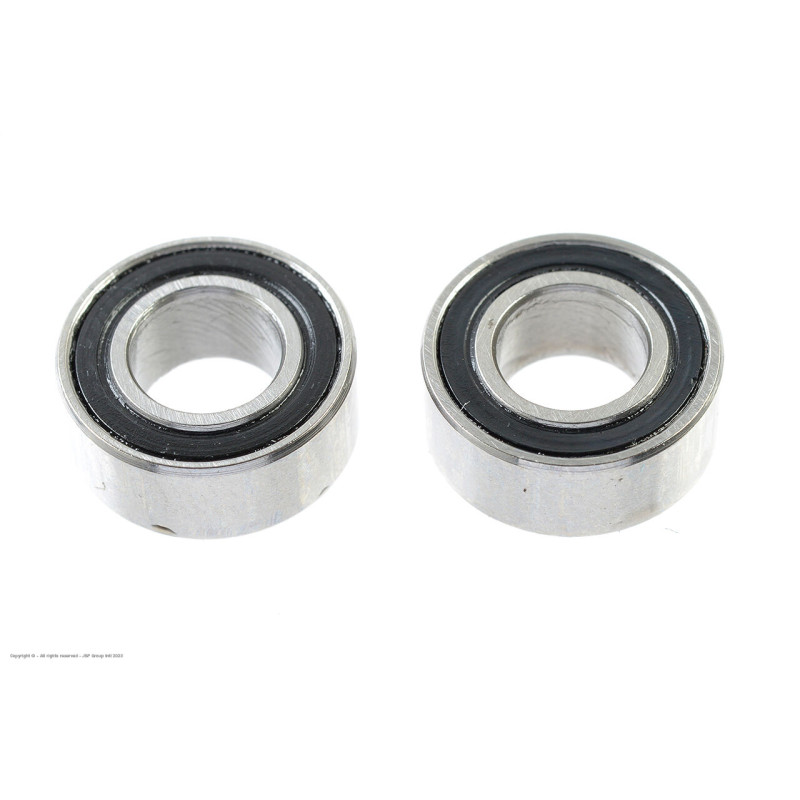 Revtec - Ball Bearing - Ceramic Balls - ABEC 3 - Rubber Shielded - 5X10X4C - MR105-2RS/C - 2 pcs