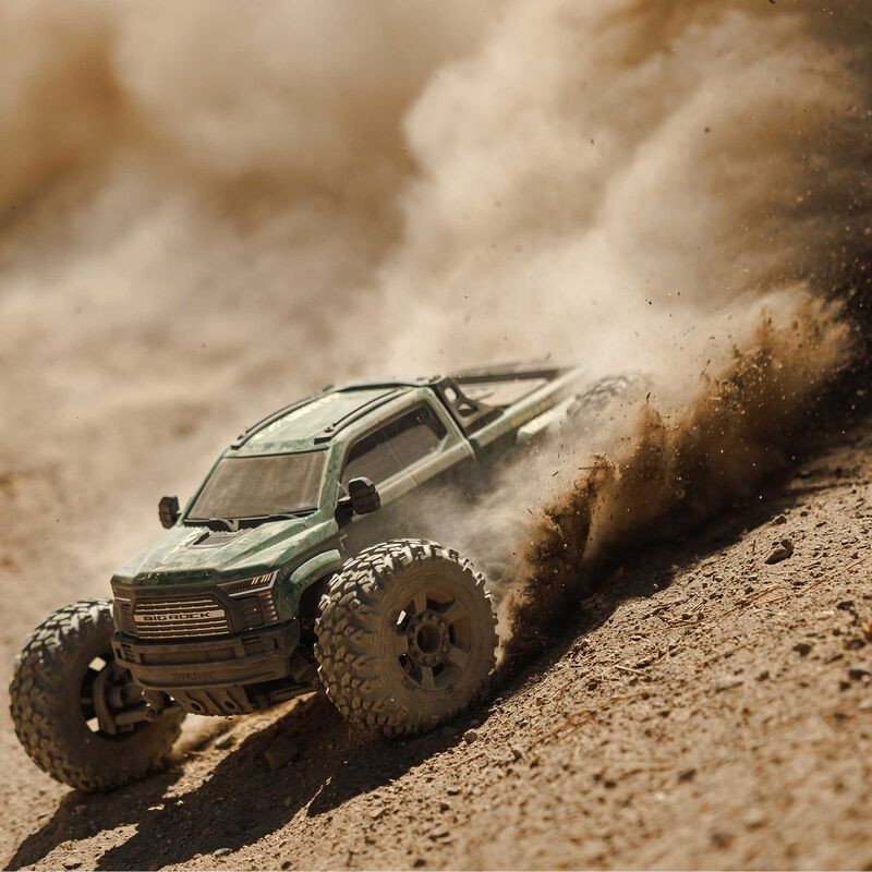 1-10 BIG ROCK 223S DSC 4X4 RTR Brushless Monster Truck Green