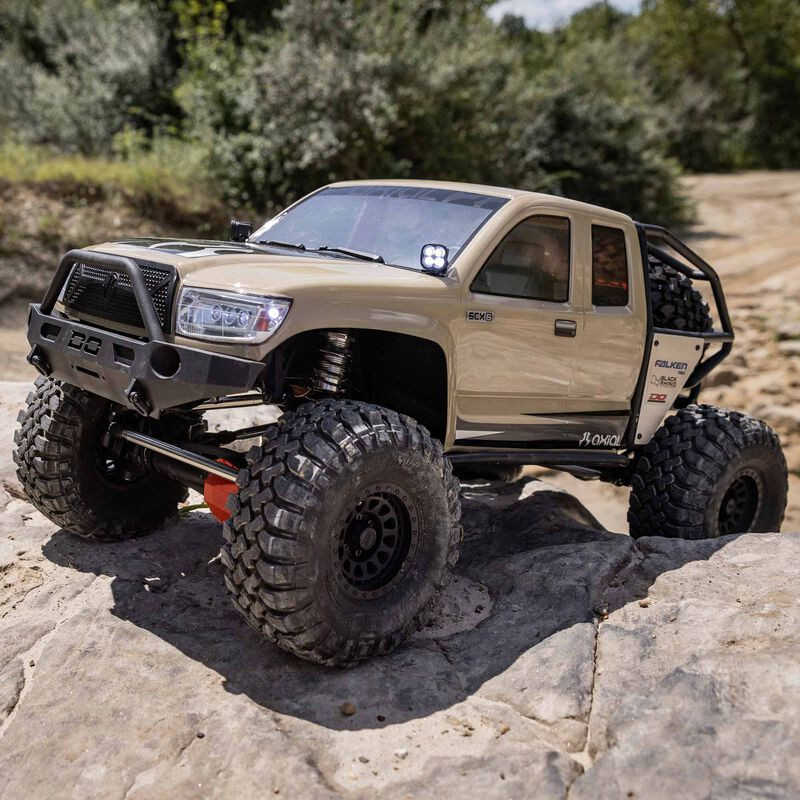 1-6 SCX6 Trail Honcho 4X4 RTR Brushed Rock Crawler Sand