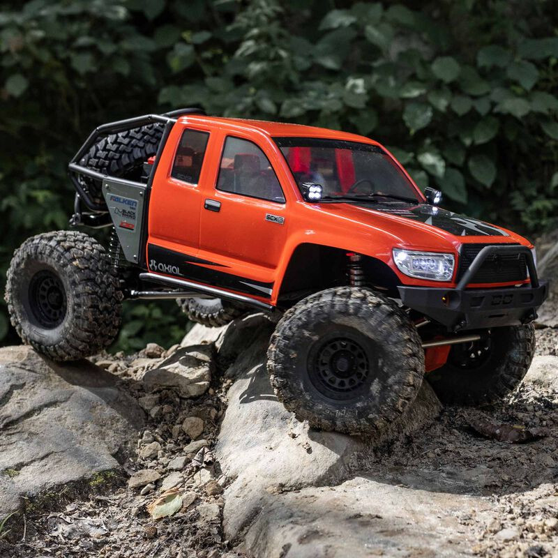 1-6 SCX6 Trail Honcho 4X4 RTR Brushed Rock Crawler Red