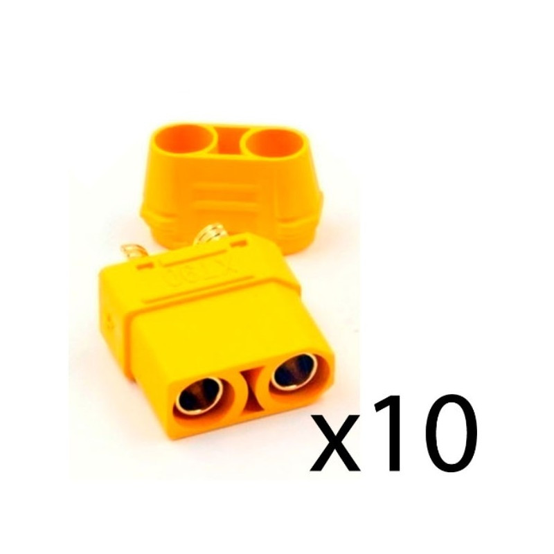 10uds conector xt90 hembra