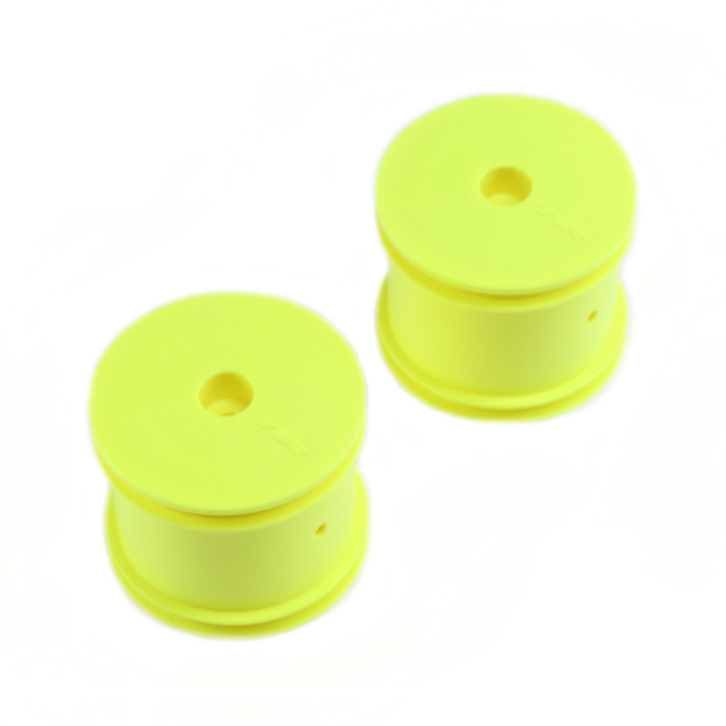 1-10 Front-Rear Stadium Truck 2.2 Wheels 12mm Hex Yellow (2): 22T