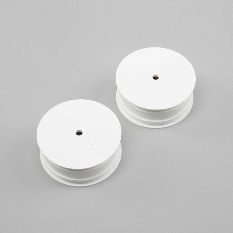 1-10 Front Buggy 2.2 Wheels Stiffezel 12mm Hex White (2): 22 4.0