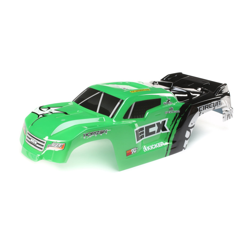 1-10 Painted Body Green: 2WD Circuit
