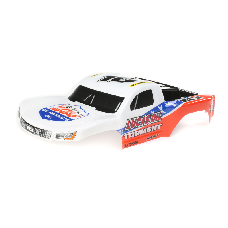 1-10 Painted Body Lucas Oil: 1-10 2WD Torment