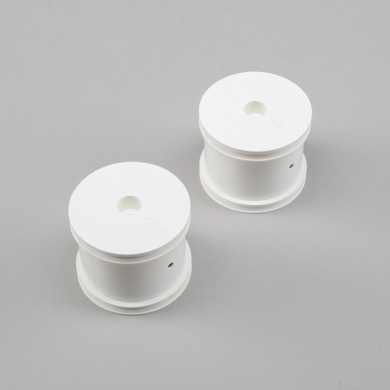 1-10 Front-Rear Stadium Truck 2.2 Wheels 12mm Hex White (2): 22T