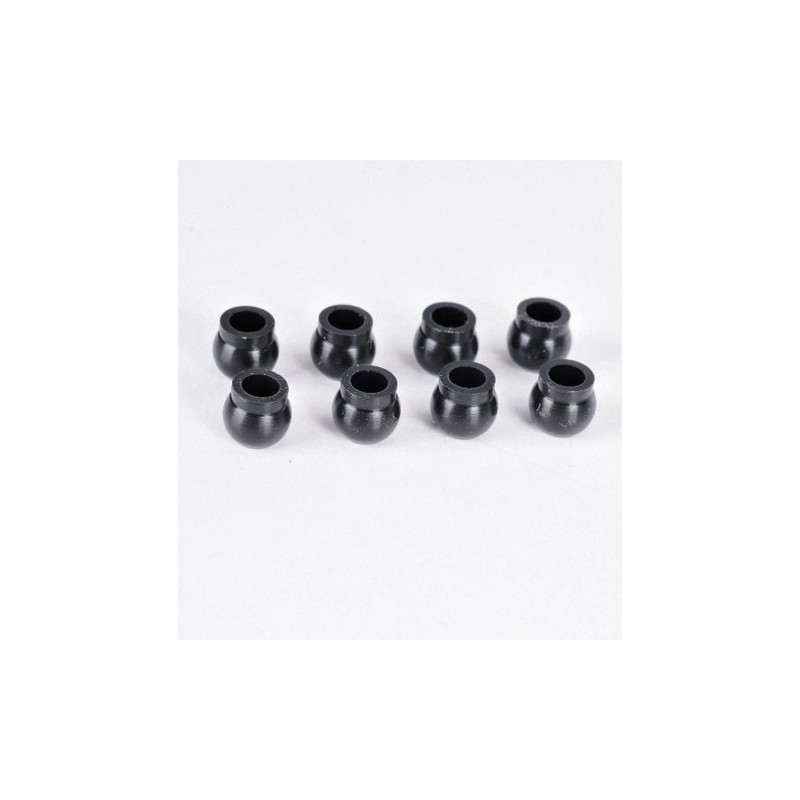 Alu Ball Stud 6mm (8 pcs) 4WD